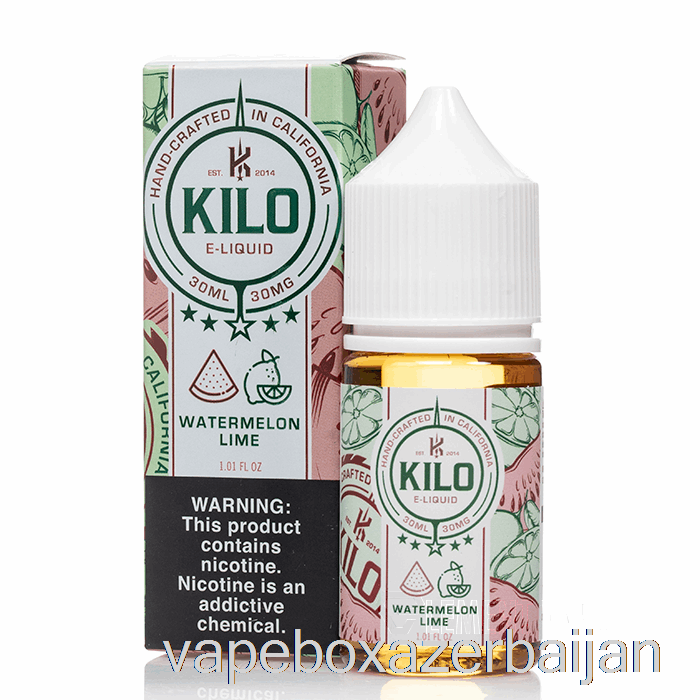 E-Juice Vape Watermelon Lime - Kilo Revival Salts - 30mL 30mg